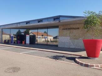 devanture médiathèque