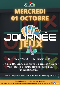 Journée Jeux du 01 octobre 2025